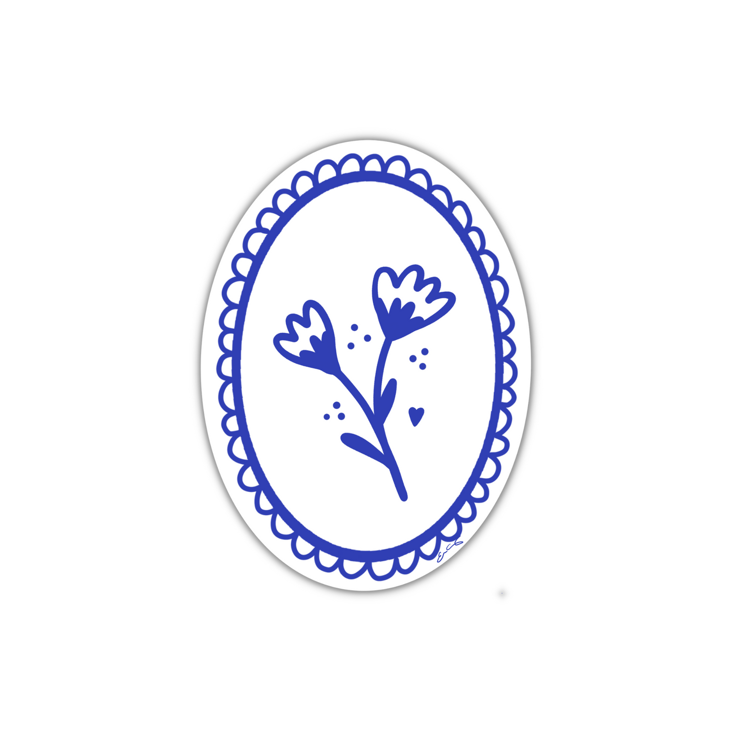 Little Flowers Die-Cut Sticker