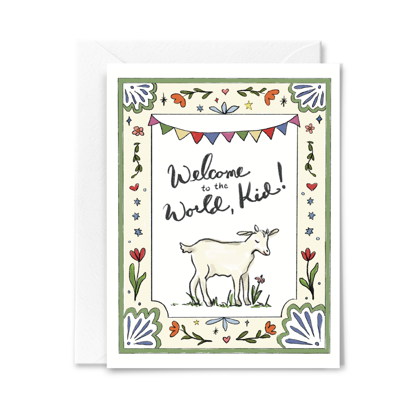 Welcome Kid Baby Card