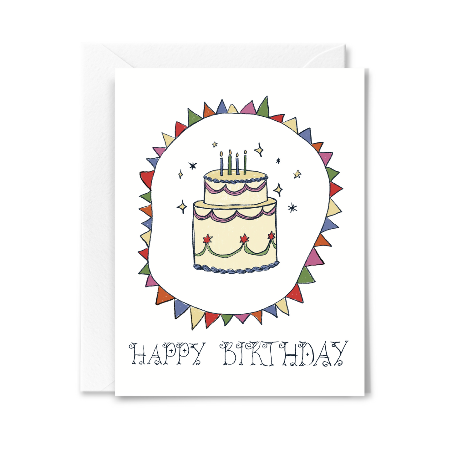 Pennant Banner Birthday Card