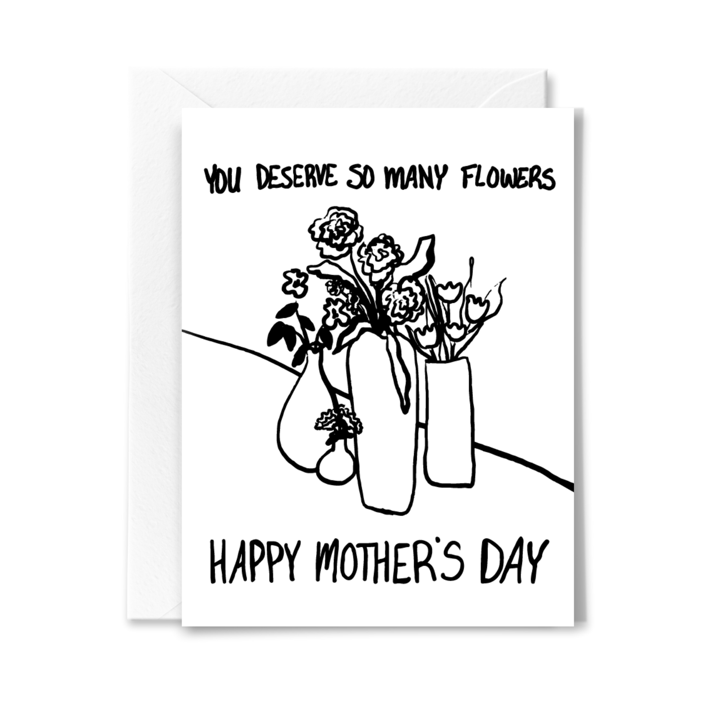 So Many Flowers Mother's Day Card