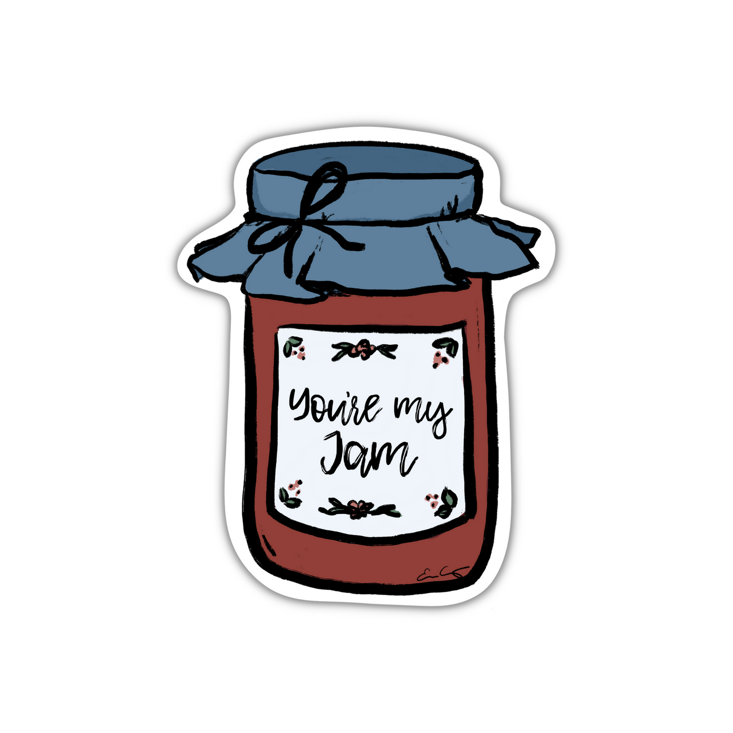 You're My Jam Die-Cut Sticker