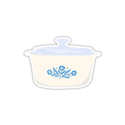 Corningware Die-Cut Sticker