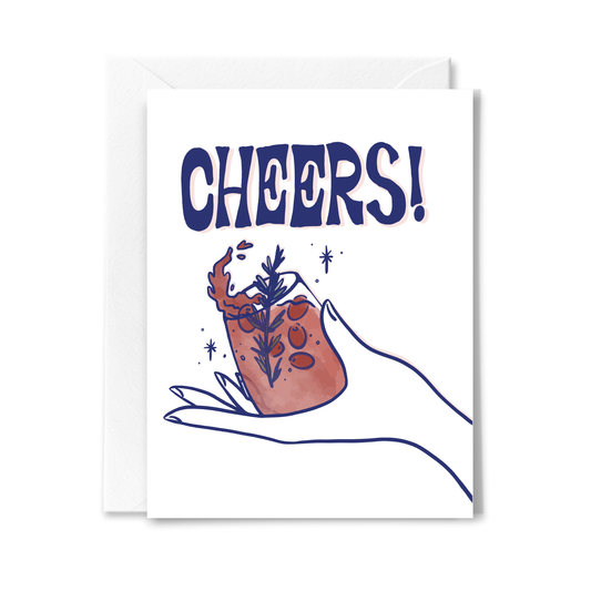 Cheers Cocktail Card