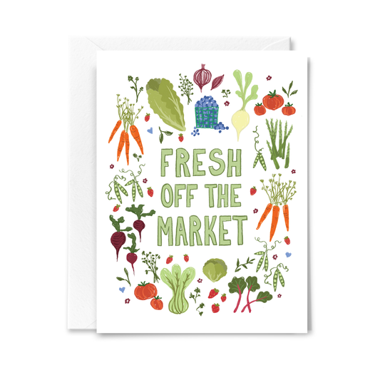 Off The Market Congrats Card
