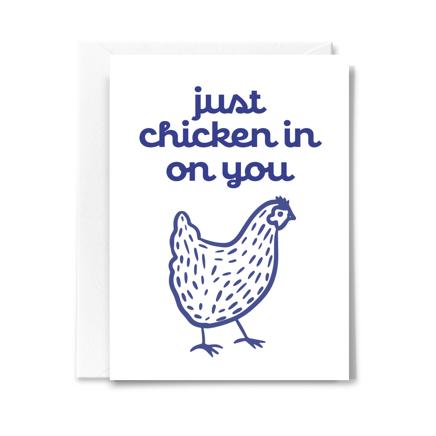 Just Chicken In Card