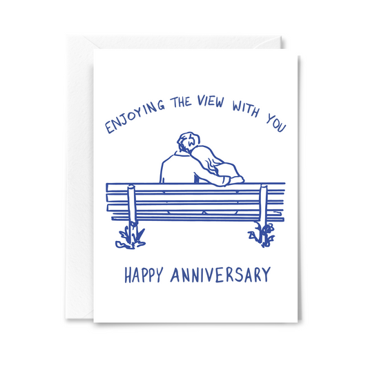 Enjoying The View With You Anniversary Card