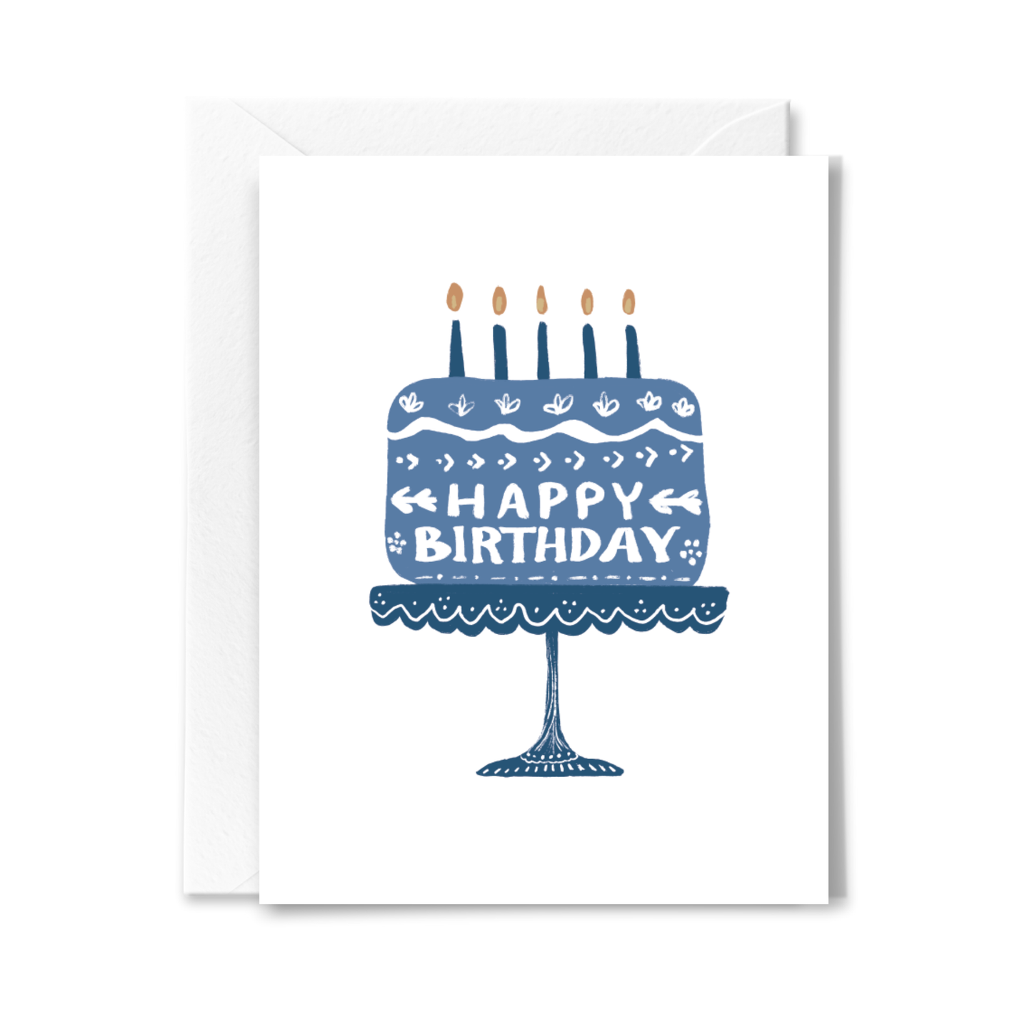 Happy Birthday Cake Card