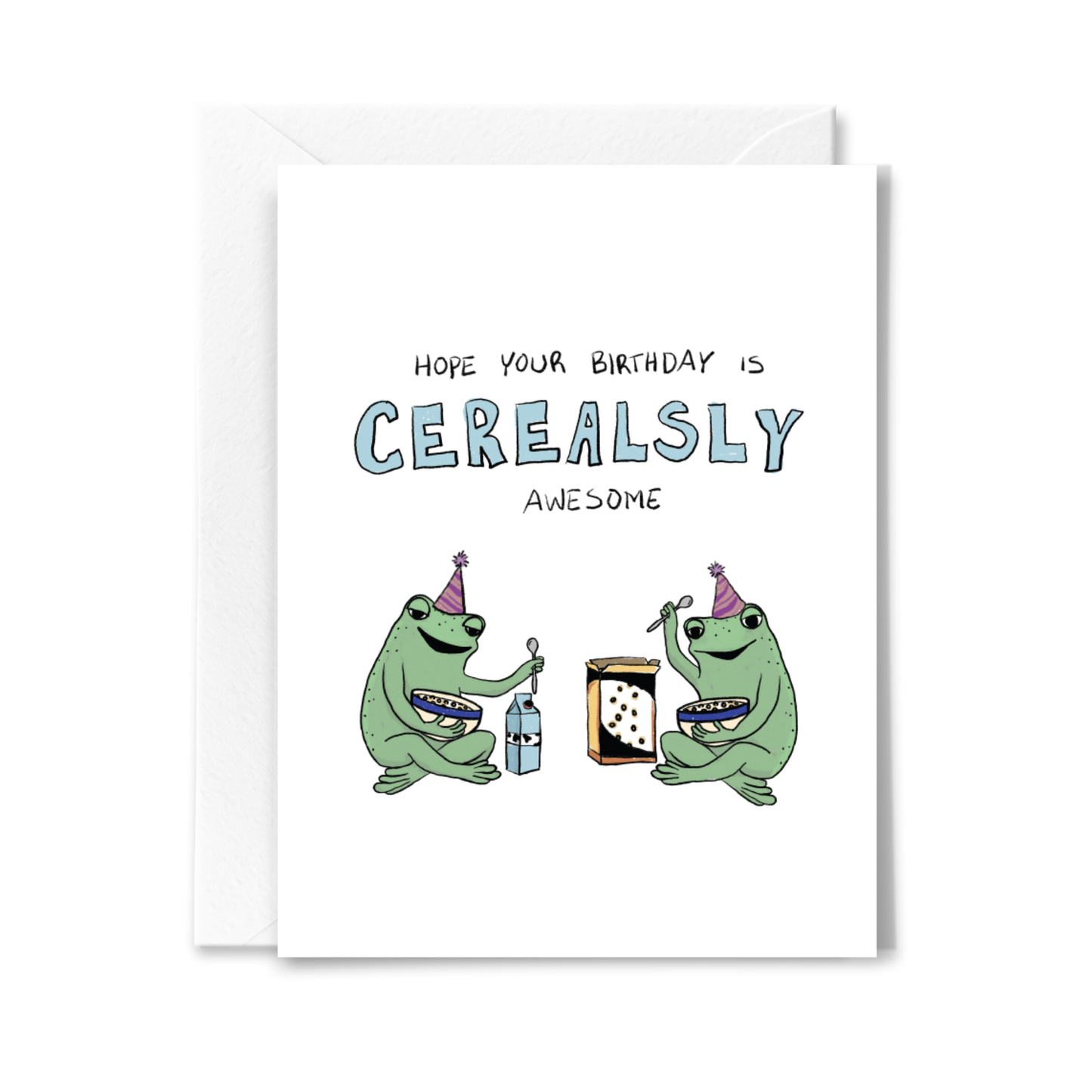 Cerealsly Awesome Birthday Card