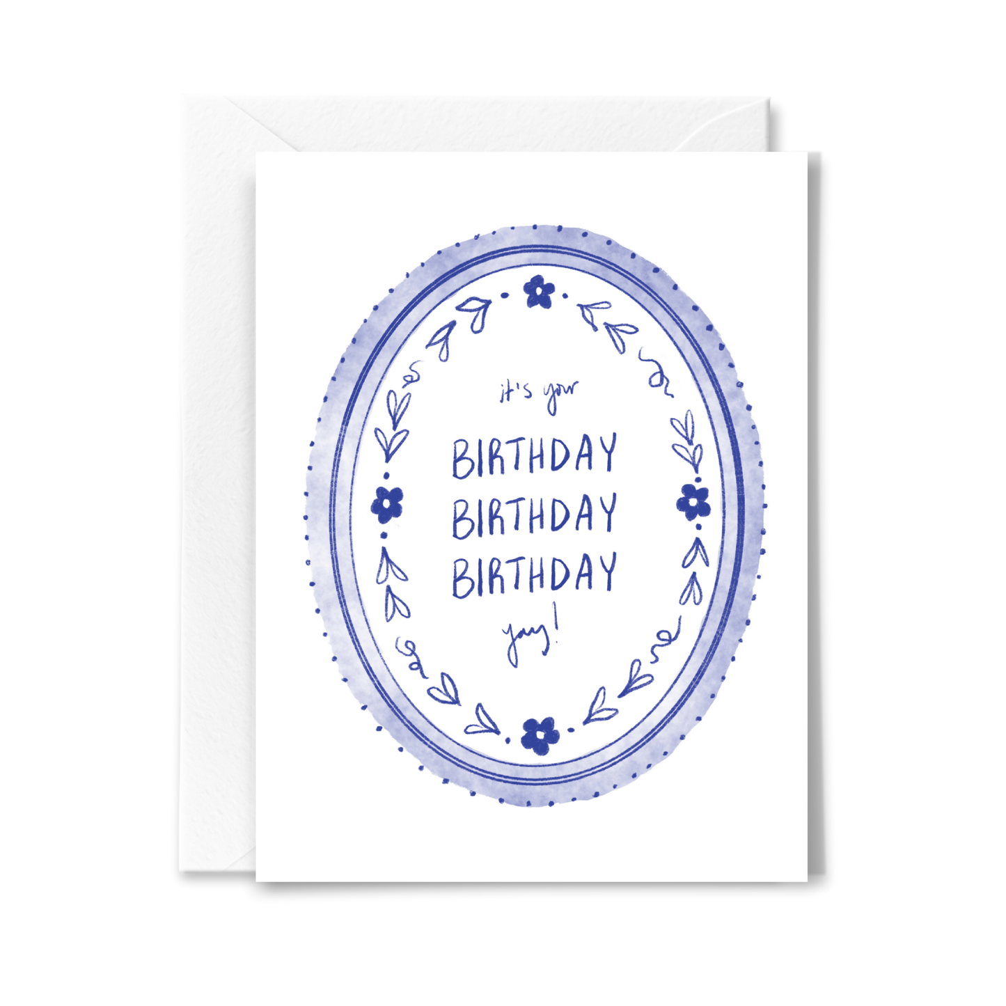 Birthday Birthday Birthday Card