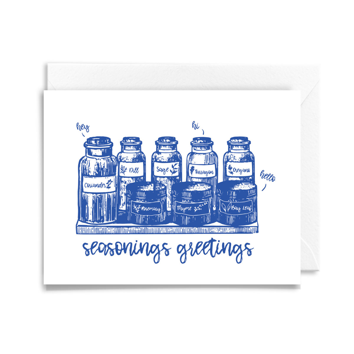 Seasonings Greetings Card