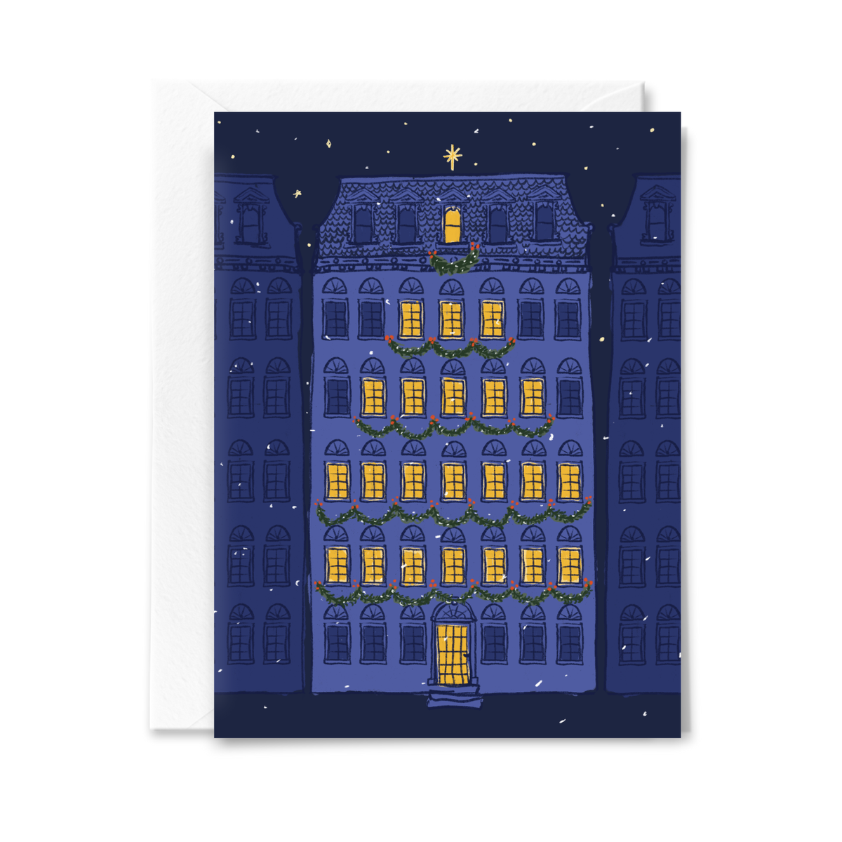 Christmas Tree Apartment Card