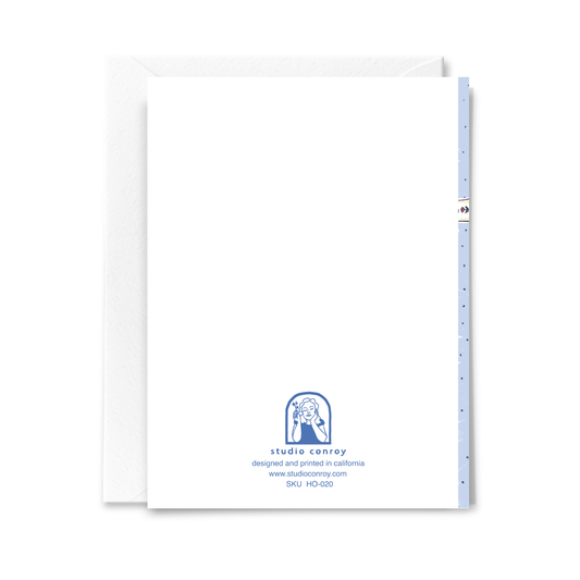 Merry Christmas Ribbon Card