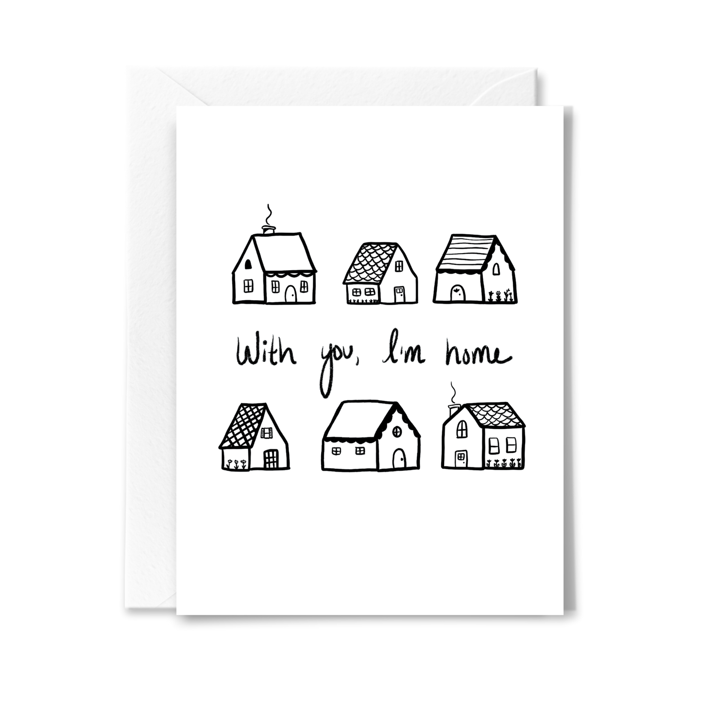 With You I'm Home Card