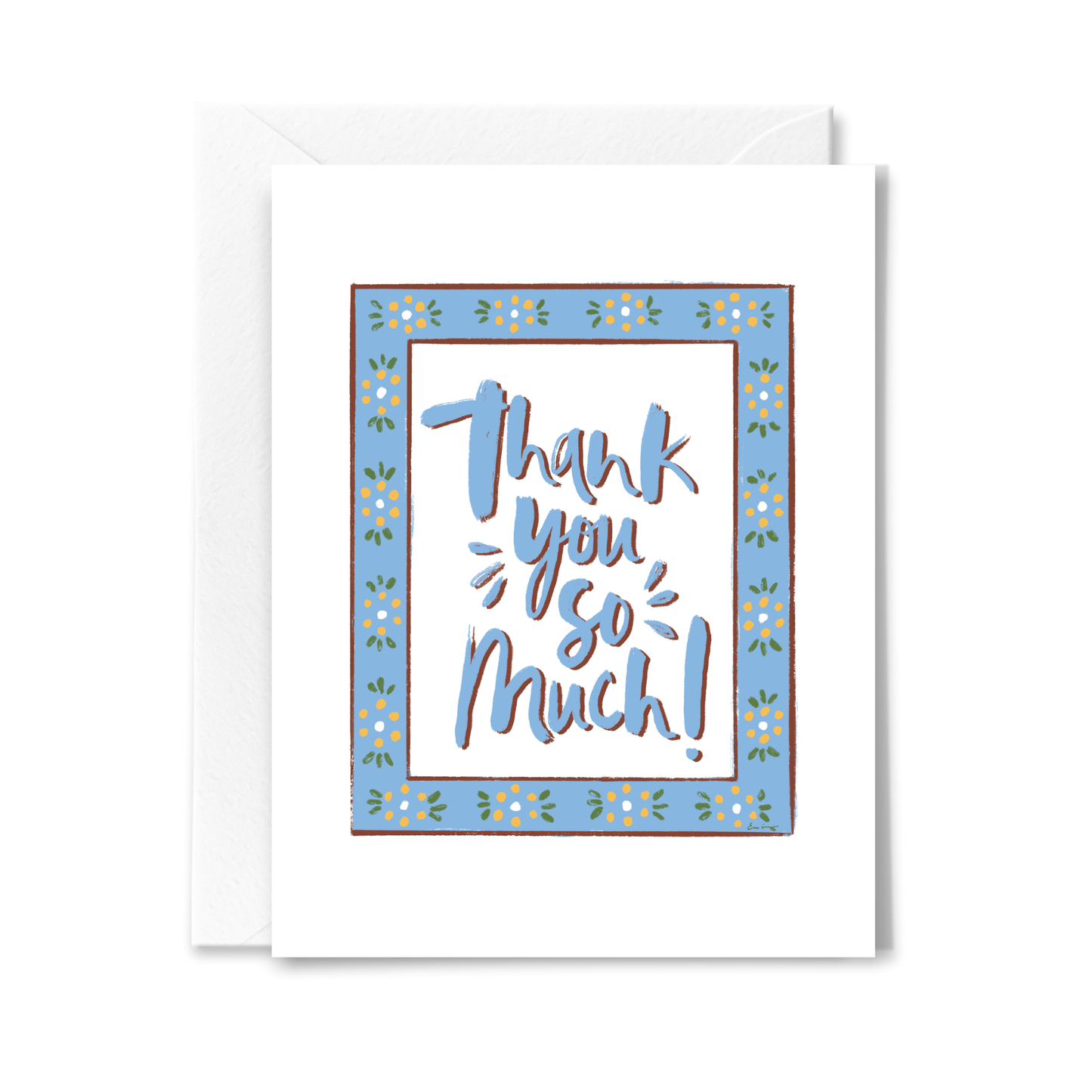 Thank You So Much Card